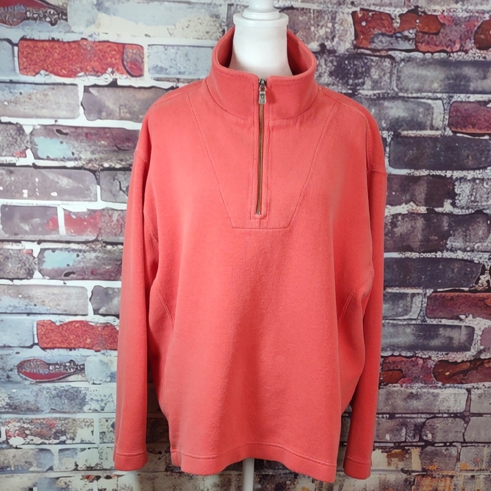 Tommy Bahama Zip Neck Pull-over